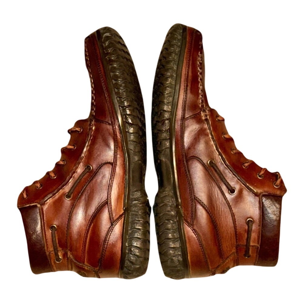 ROCKY Cabin Collection Brown Leather Boots | Men's 12